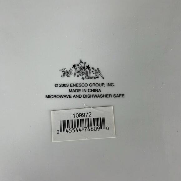 Just Plain Folk Holiday Serving Platter - New - Picture 3 of 3